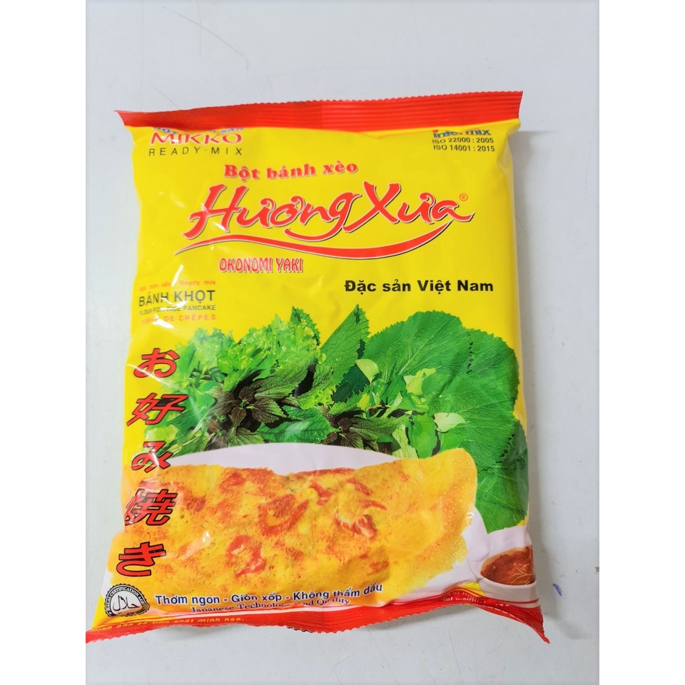 [500g] BỘT BÁNH XÈO Hương Xưa [VN] MIKKO Pancake Mix (halal)