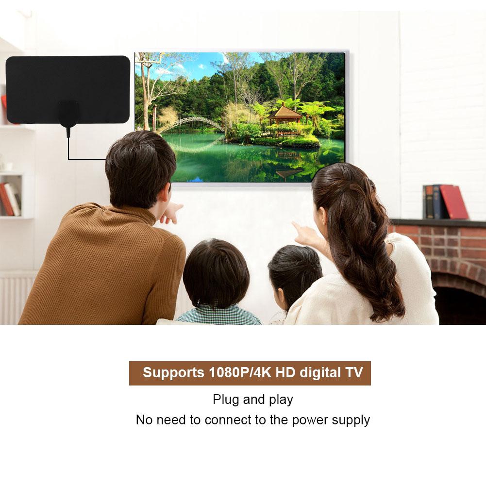 Bộ ăng ten kỹ thuật số trong nhà 1080P / 4K HDTV ATSC / DVB-T2