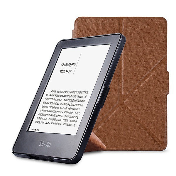 ⚡️ Cực rẻ ⚡️ Bao da máy đọc sách Kindle Paperwhite 4 gen 10 (2019) 🍀 Well Begun 🍀 Origami 🍀 Có tay cầm - Xaha Store