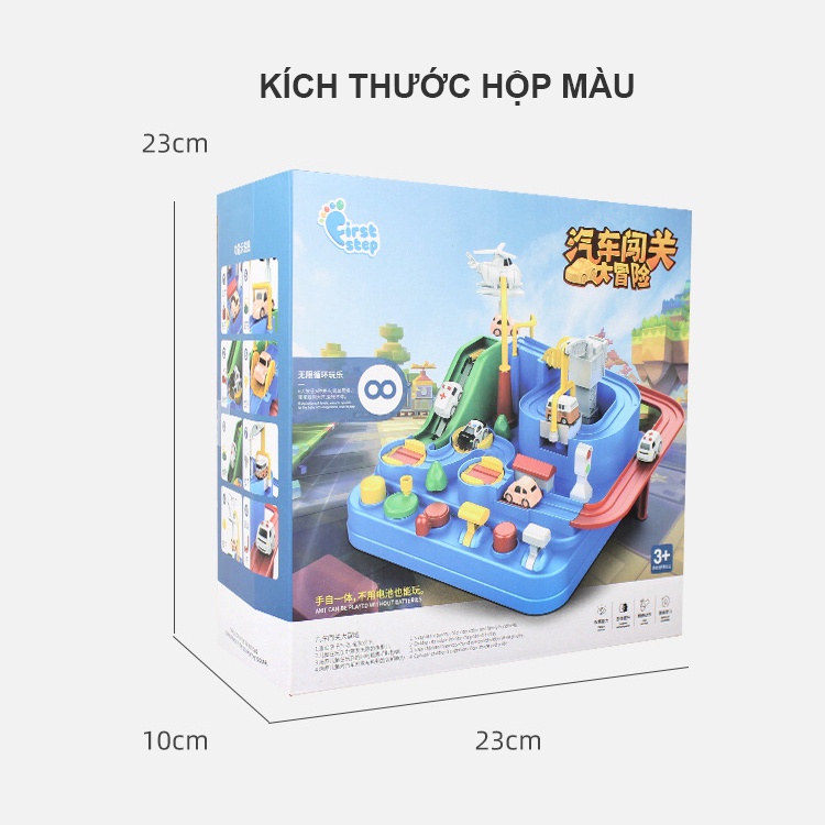 [HOT HOT] Mô Hình Đường Đua, điều khiển ô tô vượt qua chướng ngại vật Siêu Hấp Dẫn cho bé