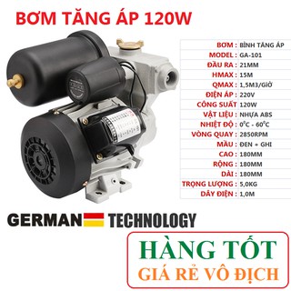 Bơm tăng áp tự động 120w