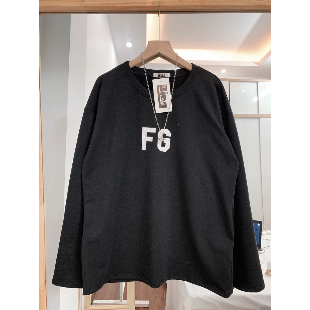 Áo nỉ sweater , áo nỉ Bingshop dài tay form rộng vải da cá cao cấp freeship