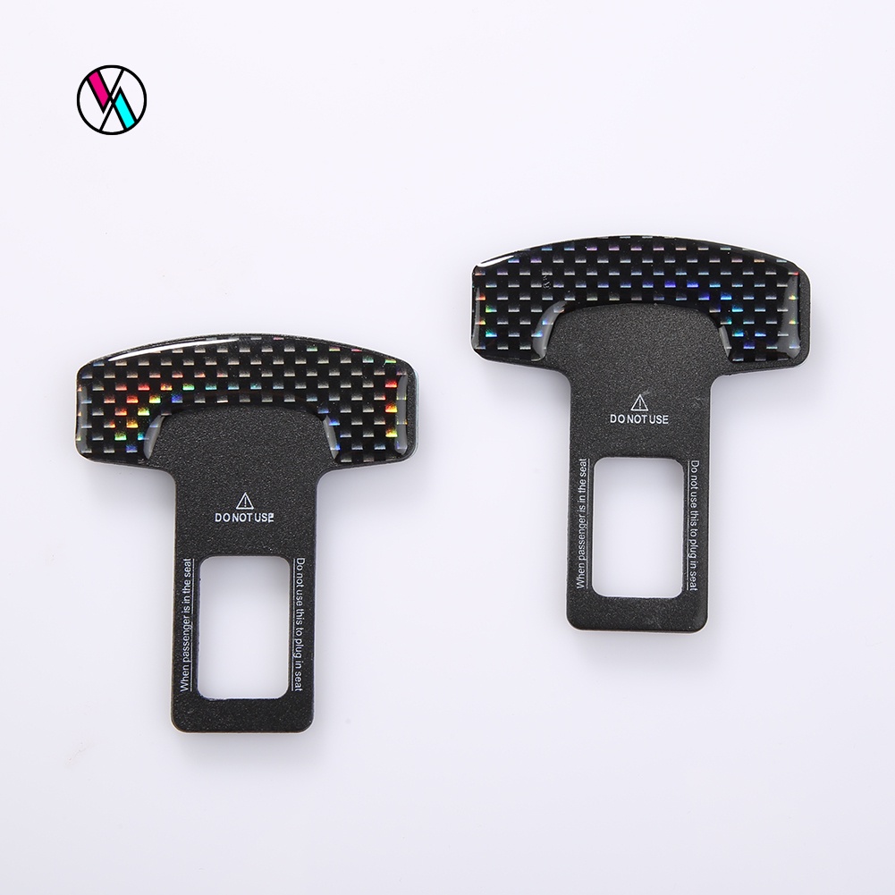 Bộ 2 khóa cài dây an toàn bằng sợi carbon cho xe hơi | BigBuy360 - bigbuy360.vn