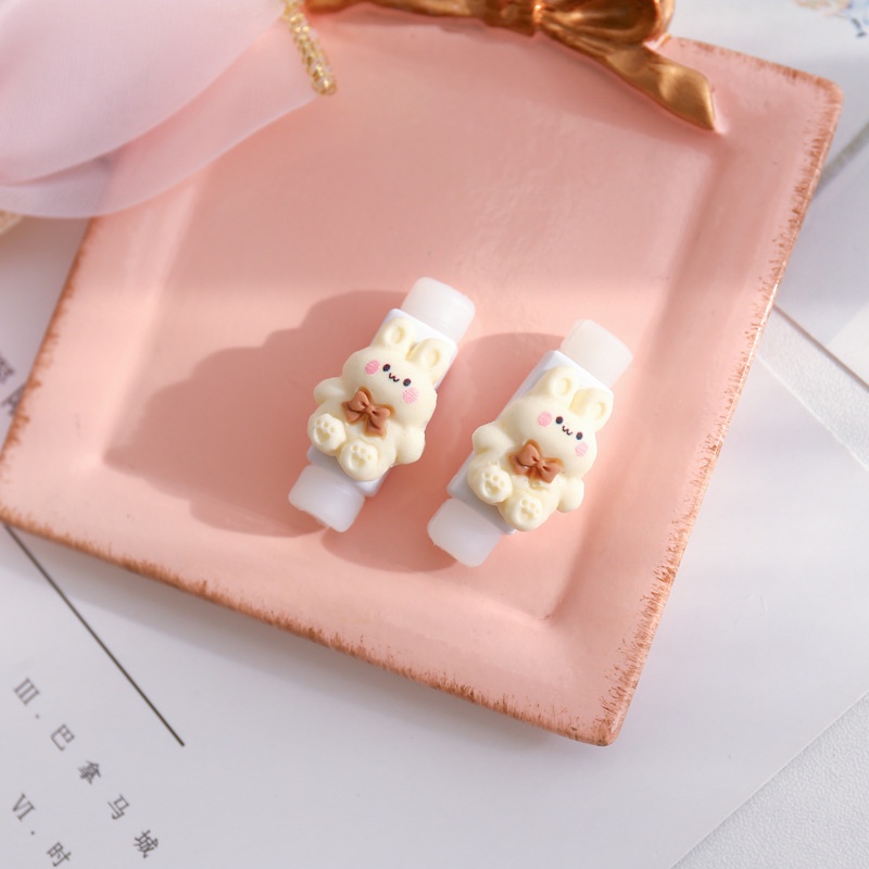 Phụ Kiện Bảo Vệ Đầu Dây Cáp Sạc Tai Nghe Chống Đứt Gãy Họa Tiết Hoạt Hình Dễ Thương