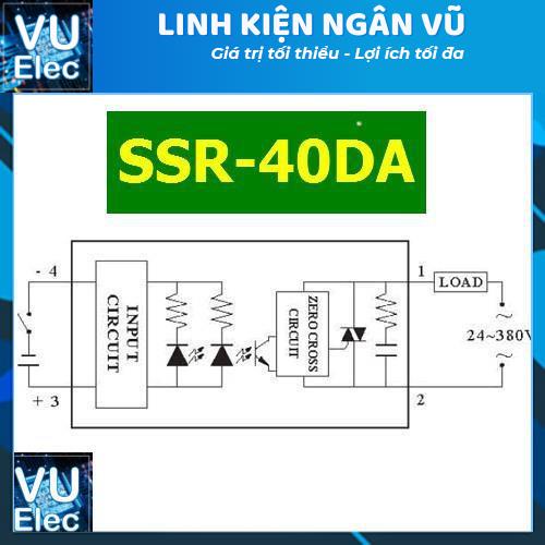 RELAY SOLID SSR-40DA / SSR-25DA FOTEK ( Relay Rơ le bán dẫn)