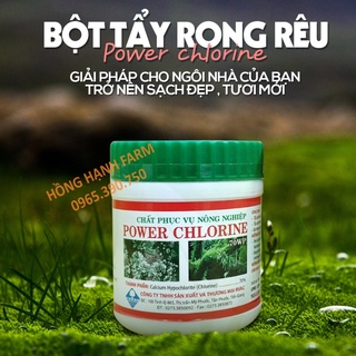 Chất Tẩy Rong Rêu Power Chlorine 70WP dùng trong Nông Nghiệp