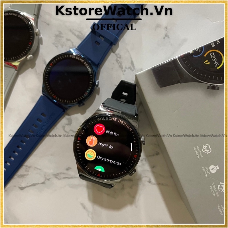 Đồng hồ thông minh Nam Microwear L13/HW26 smart watch mặt tròn chống nước thể thao chính hãng phong cách Huawei Xiaomi