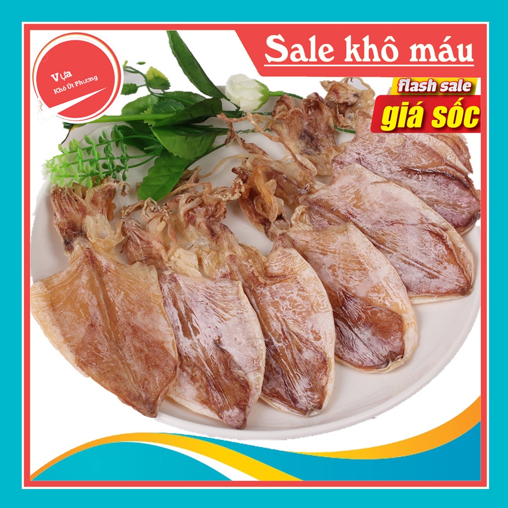 [GIÁ HỦY DIỆT] Khô Mực Nguyên Con ( 4 con ) Biển Cà Mau, To Bằng 4 Ngón Tay