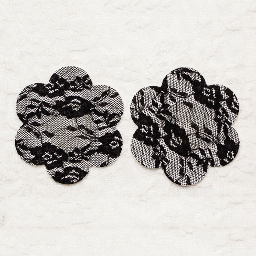 Set 5 cặp miếng dán nhũ hoa bằng ren nhiều màu sắc dùng một lần quyến rũ cho nữ