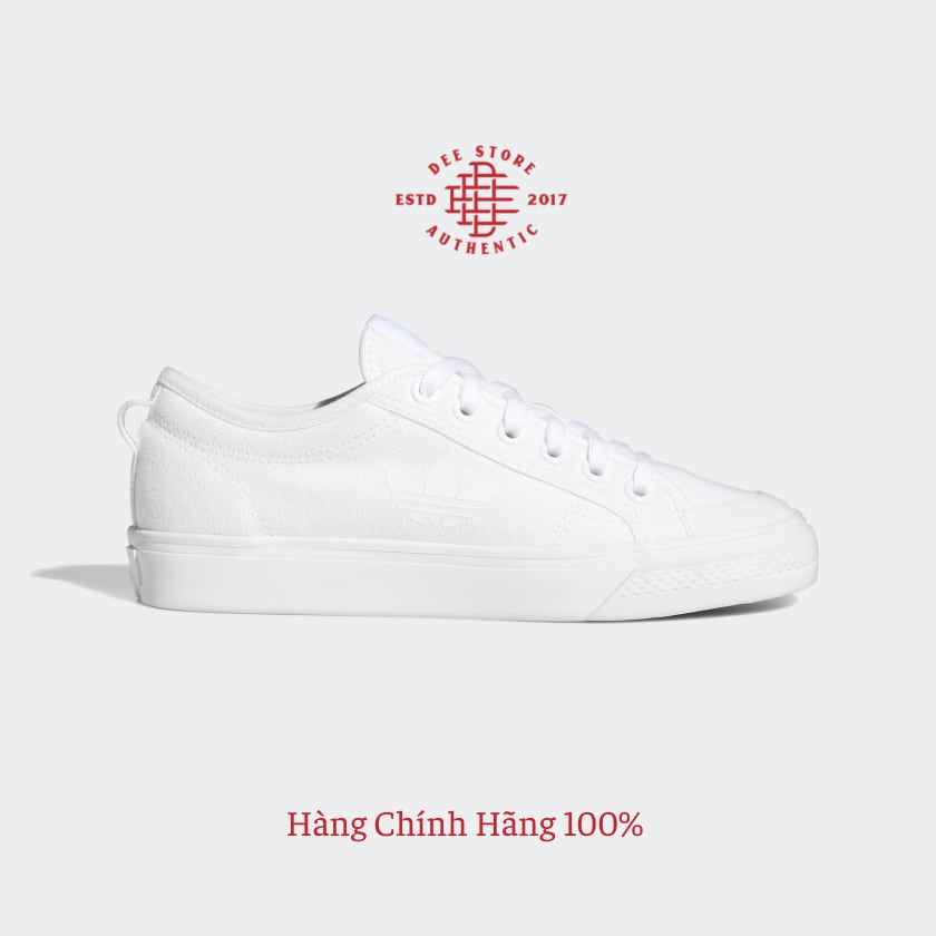 Giày Thể Thao Sneaker Nizza Trefoil White GZ7291 - Dee Store VN