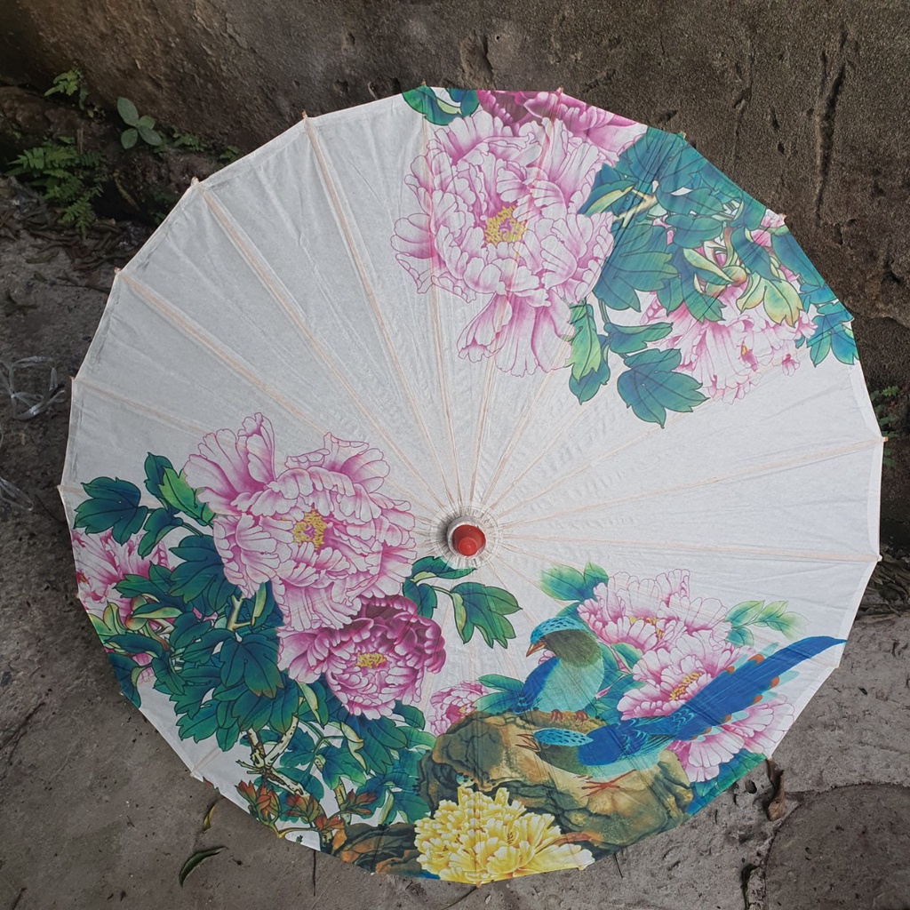 Ô Dù Giấy - Ô Dù Vải Cổ Trang Tua Rua Phong Cách Cổ Trang Trung Quốc - Chụp Ảnh Cổ Trang Cosplay