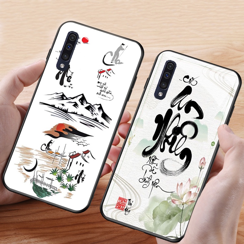 Ốp lưng kính cường lực S1 iQOO Neo iQOO Neo 855 Y91c các mẫu thư pháp ý nghĩa