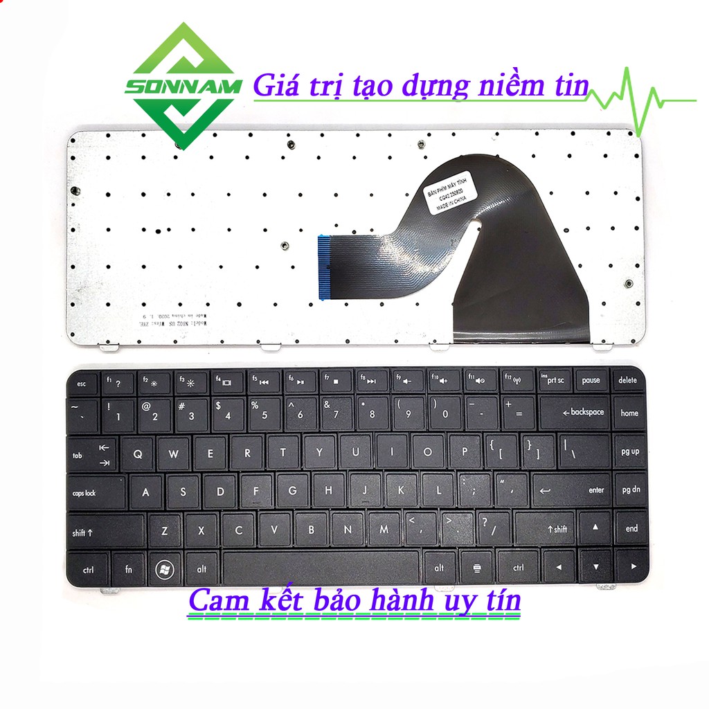 Bàn Phím Dành Cho Laptop HP Compaq CQ42 G42 - Bảo Hành Đổi Mới 9 Tháng