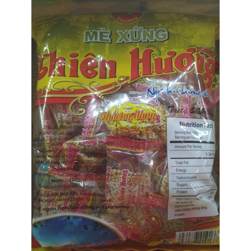 Mè xửng túi đóng cái 450g