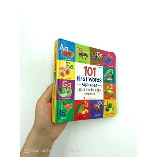 Sách 101 First Words - Alphabet (101 Từ Đầu Tiên - Bảng Chữ Cái)