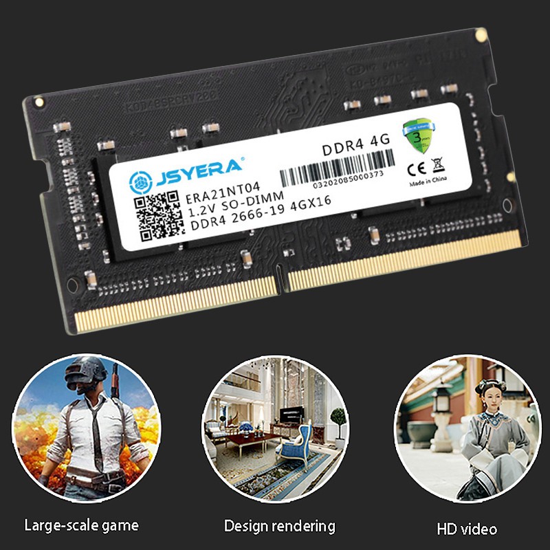 Bộ Nhớ Ram Jsyera 4g Ddr4 Ram 2666mhz 1.2v 288-pin | BigBuy360 - bigbuy360.vn