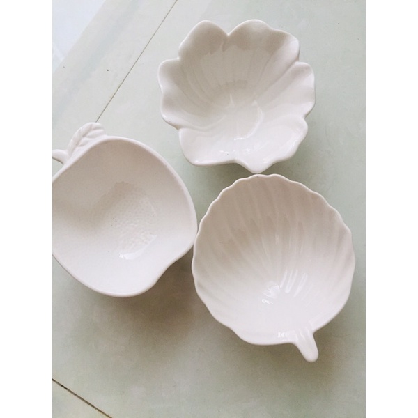 bát sứ cho bé ăn dặm màu trắng cho bé