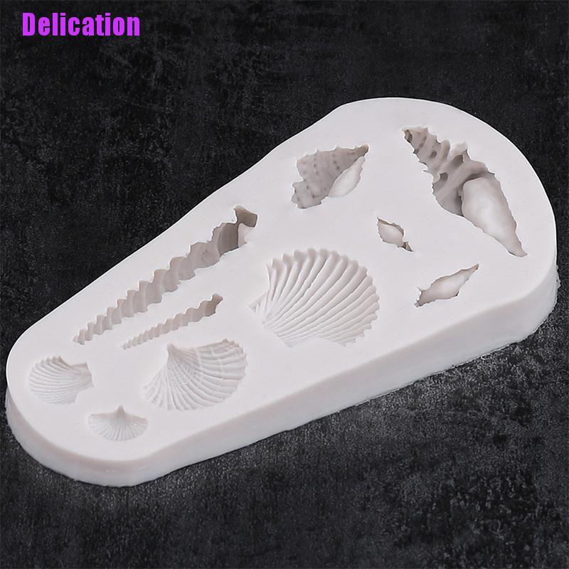 Khuôn silicone làm bánh hình dáng sinh vật biển ngộ ngĩnh DIY
