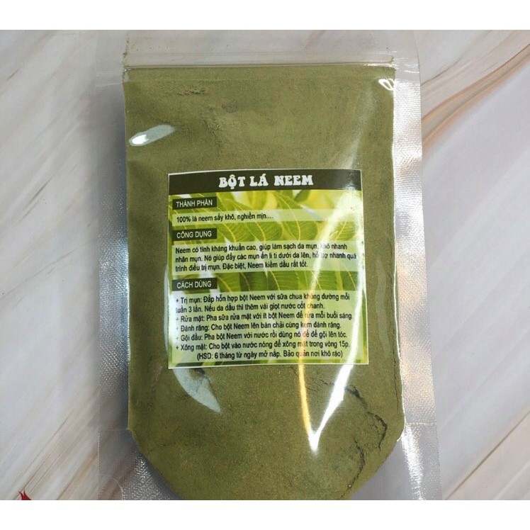 500g Bột Lá Neem Ấn Độ Sấy Lạnh | BigBuy360 - bigbuy360.vn