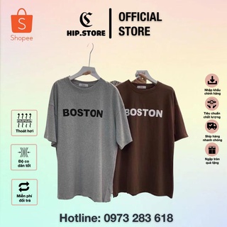 Áo Phông Oversize Nam Nữ Unisex - Áo Phông Bosston