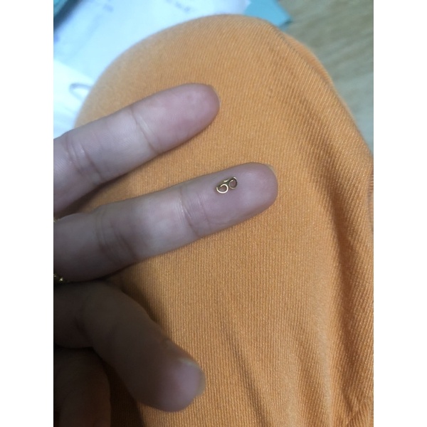 Chốt cài sau bông tai. GOLD