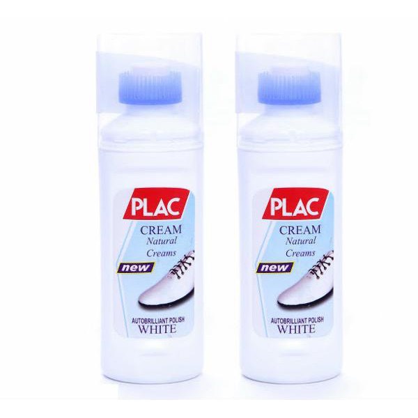 Chai nước lau rửa tẩy trắng vệ sinh giày Plac có đầu cọ - Hàng Chính Hãng Zozo_Sneaker