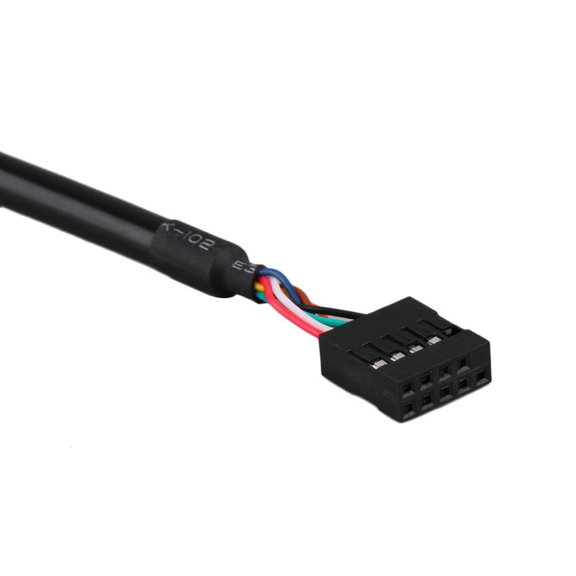 Dây cáp nối dài chuyển đổi cổng cắm USB 2.0 9 chân ra đầu cắm USB 3.0 20 chân | BigBuy360 - bigbuy360.vn