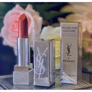 [Chính Hãng] Son YSL Rouge Pur Couture Zoe Kravitz Collection For Spring 2021 Vỏ Bạc