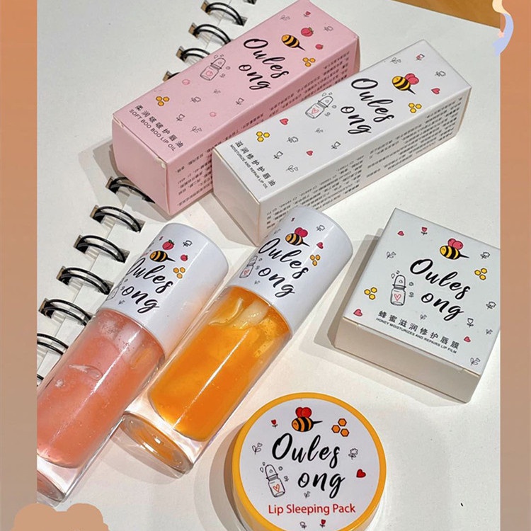 Mặt Nạ Môi Chiết Xuất Sữa Mật Ong Dưỡng Ẩm Môi