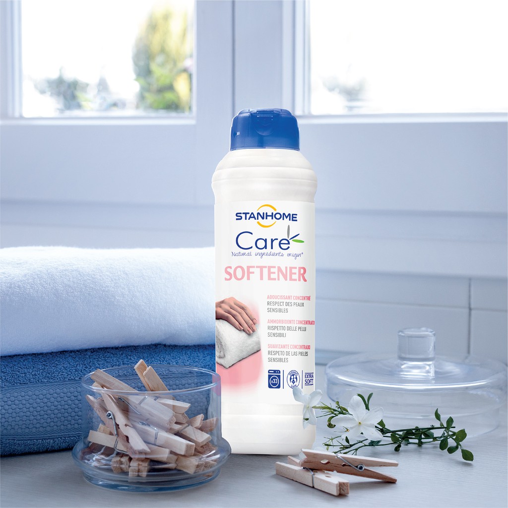 Nước xả vải cho da nhạy cảm Stanhome softener care 1000ml