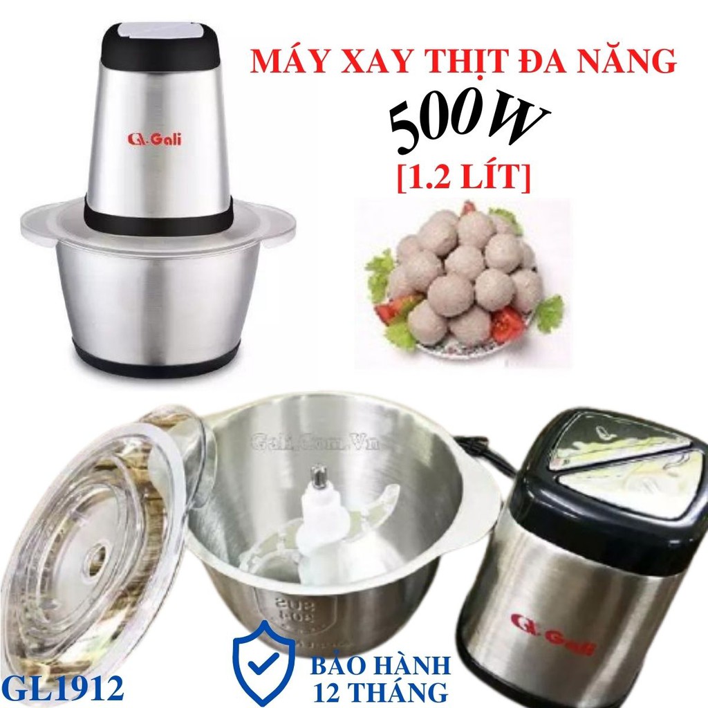 Máy Xay Thịt Đa Năng GL1912 Dung Tích 1.5 Lít, Xay Cá, Thịt, Ngũ Cốc... Một Cách Nhanh Chóng Chỉ Trong Vài Phút