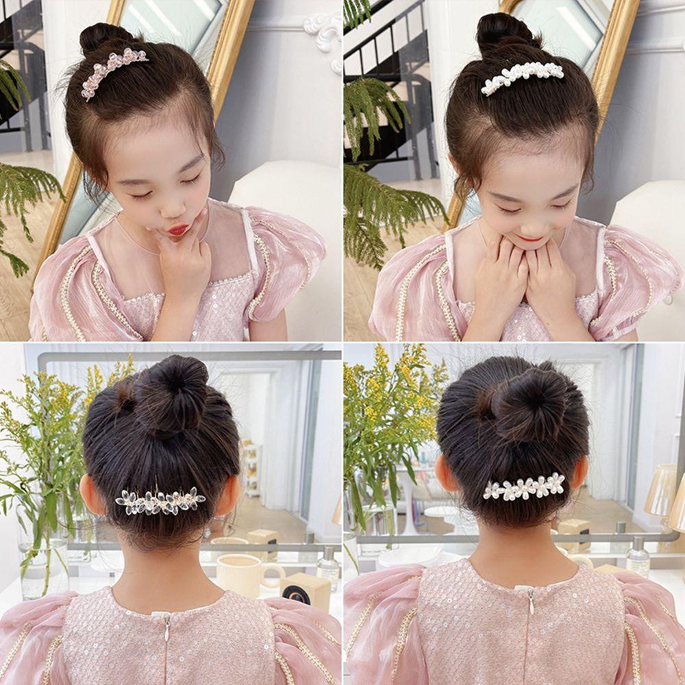 Lược Chải Tóc Bằng Kim Loại Trong Suốt Thanh Lịch Phong Cách Hàn Quốc|Dây Cột Tóc Thiết Kế Xinh Xắn Thời Trang