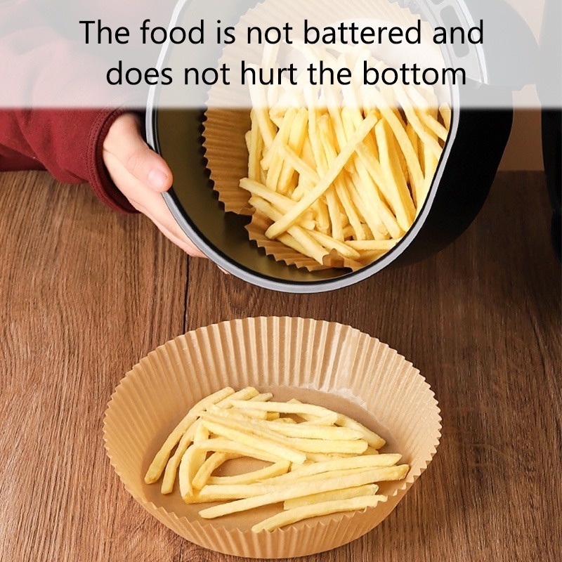 Set 100 Giấy Lót Nướng Bánh Chống Dính Dầu 20cm Dùng Một Lần