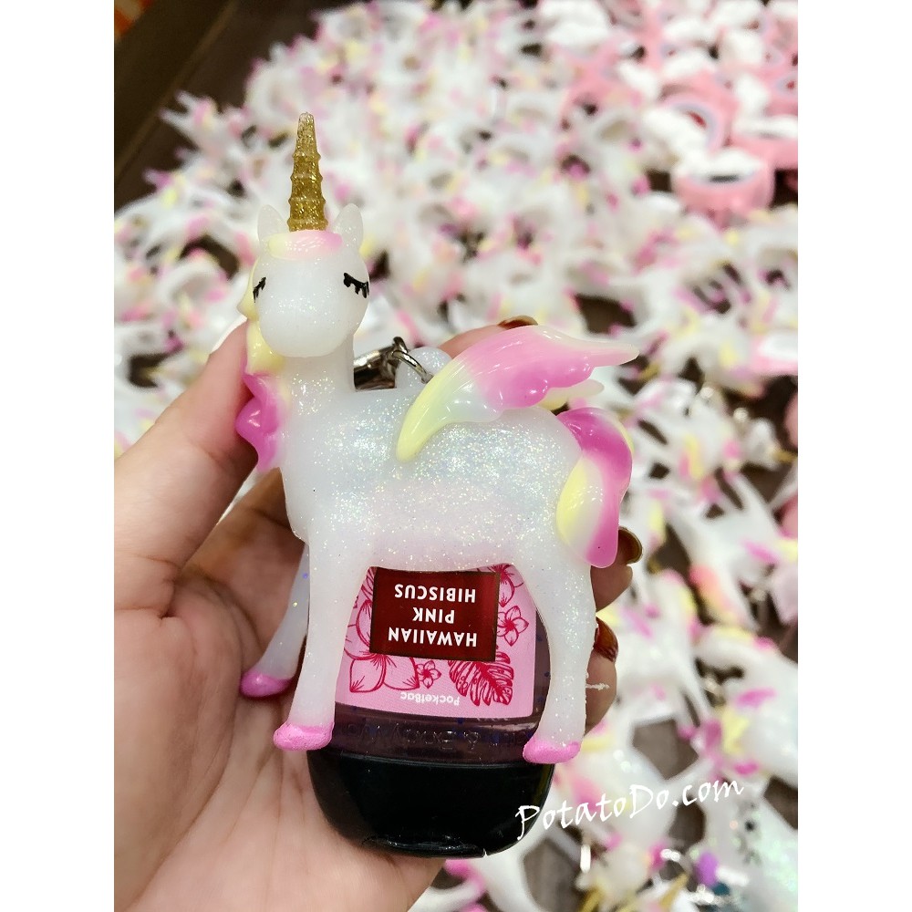 Móc Treo Bath & Body Works Chai Gel Rửa Tay Khô 29ml - Ngựa UNICORN
