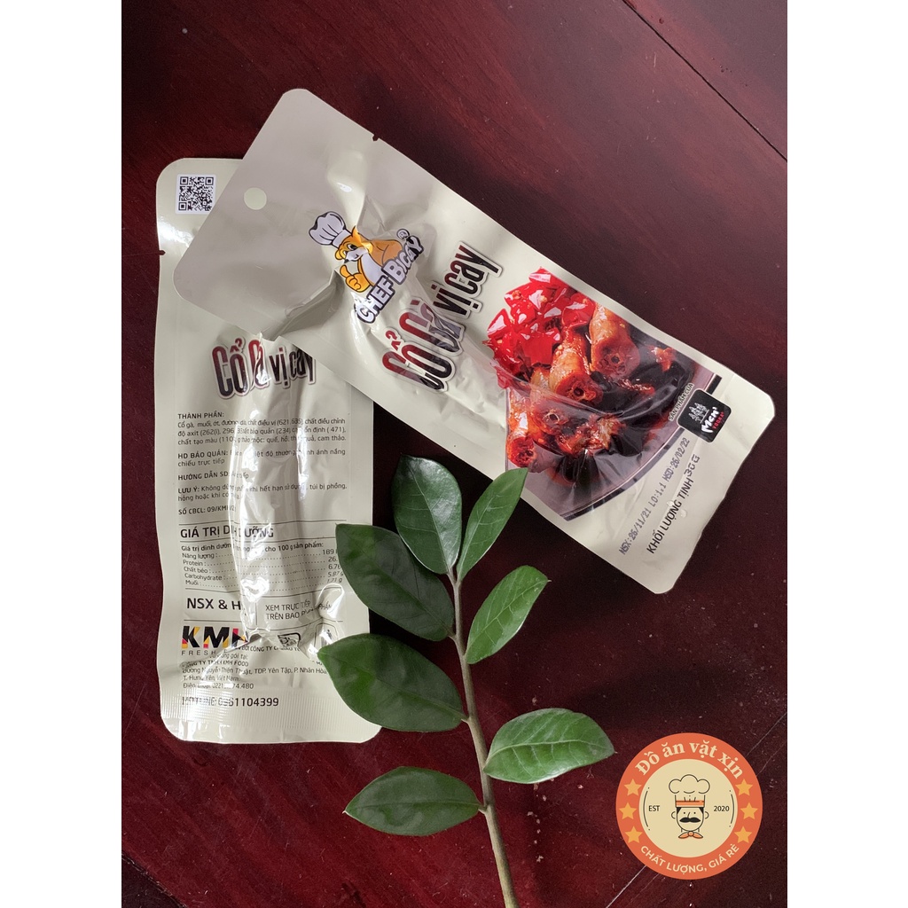 Cổ gà cay 🐔 𝑭𝑹𝑬𝑬𝑺𝑯𝑰𝑷 🐔 Cổ gà CHEF BIGGY - thương hiệu Việt Nam | BigBuy360 - bigbuy360.vn