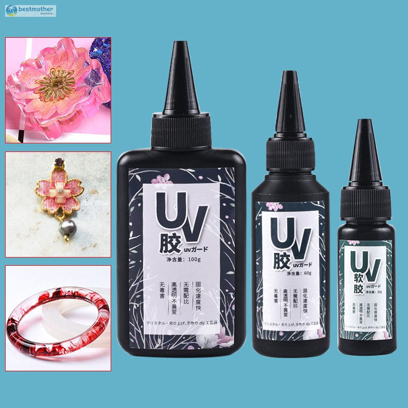 (Hàng Mới Về) Keo Uv Resin Khô Nhanh Diy Sử Dụng Năng Lượng Mặt Trời