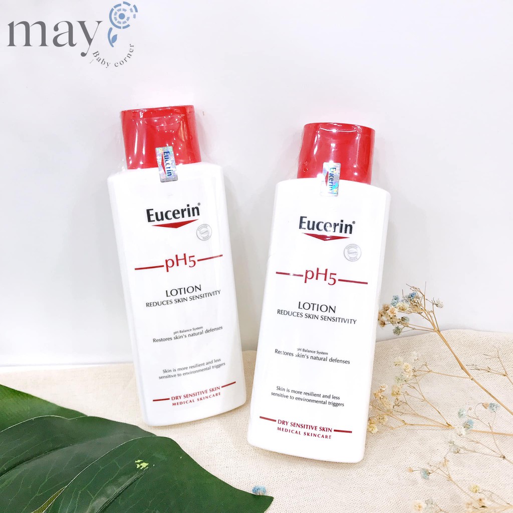 [CHÍNH HÃNG] Sữa dưỡng thể Eucerin Sensitive Skin pH5 Lotion 250ml