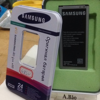 Pin SAMSUNG GALAXY ALPHA G850 (EB-BG850BBE) hộp sắt