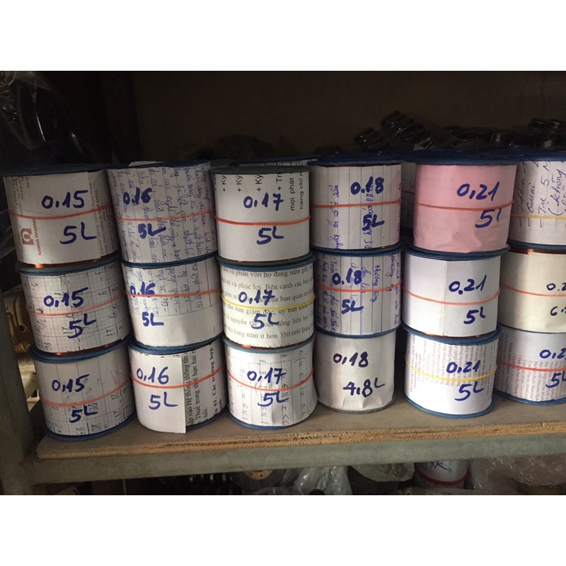 0.5kg dây 0.15 lioa