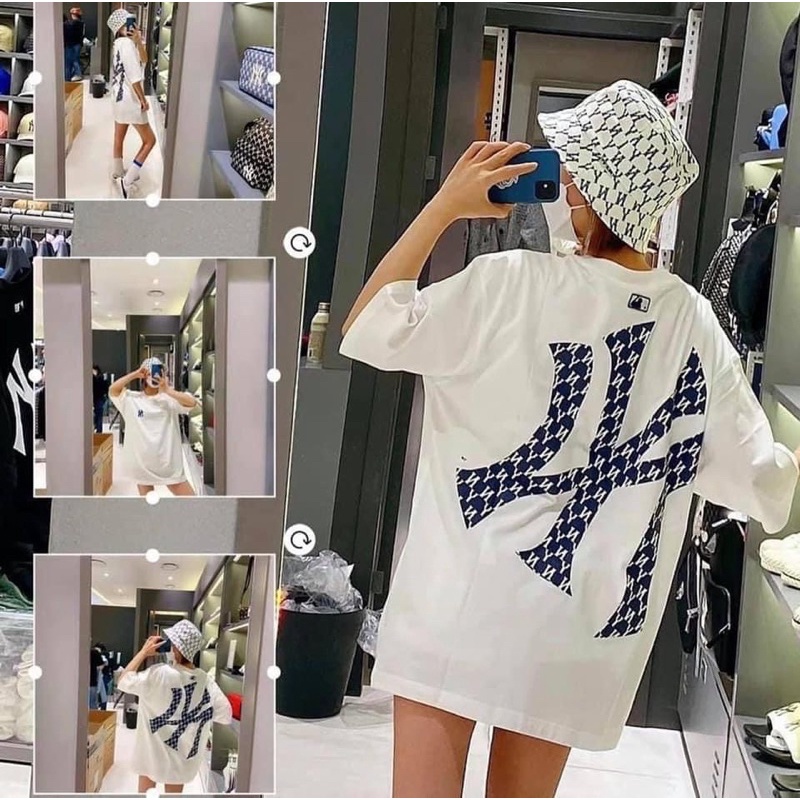 Áo MLB LA in nổi mẫu mới về hàng Xuất xin Full Tag Mác