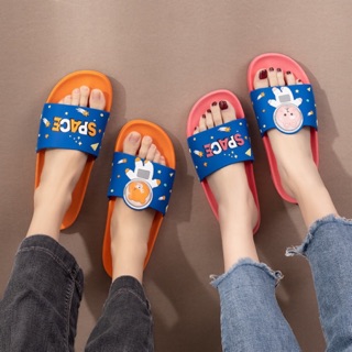 [HOÀN 100% NHẬP MSBACH05]  Dép Quai Ngang Gấu Brown Thỏ Cony Siêu Cute Cao Su Non Unisex Cao Cấp 2020