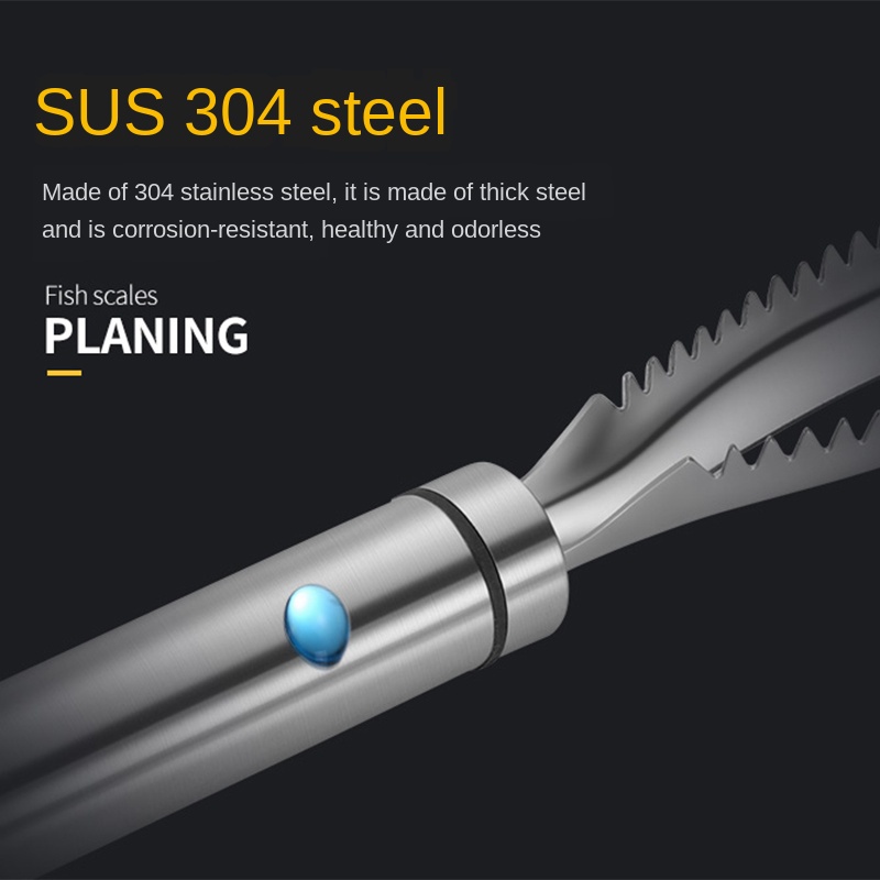 Dụng cụ đánh vảy cá bằng thép không gỉ 304