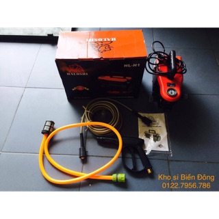 Máy rửa xe ♥️ freeship ♥️ tặng bình bọt tuyết máy rửa xe hơi, tay ga haloshi thailand.