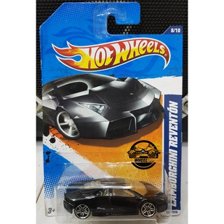 Xe mô hình đồ chơi Hotwheels cơ bản 1:64 - Lamborghini Reventon (đen)