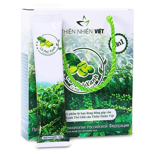 Sỉ 3 Hộp Cafe Xanh Kháng Mỡ 1 hộp 10 gói | BigBuy360 - bigbuy360.vn