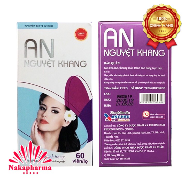 An Nguyệt Khang An Châu | Điều hòa kinh nguyệt, lưu thông khí huyết, giảm rong kinh, đau bụng kinh, vô kinh