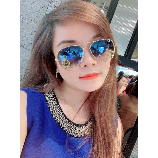 Kính râm nữ RB màu xanh dương tặng kèm hộp đựng và khăn lau - Mắt kính Thời Việt | BigBuy360 - bigbuy360.vn