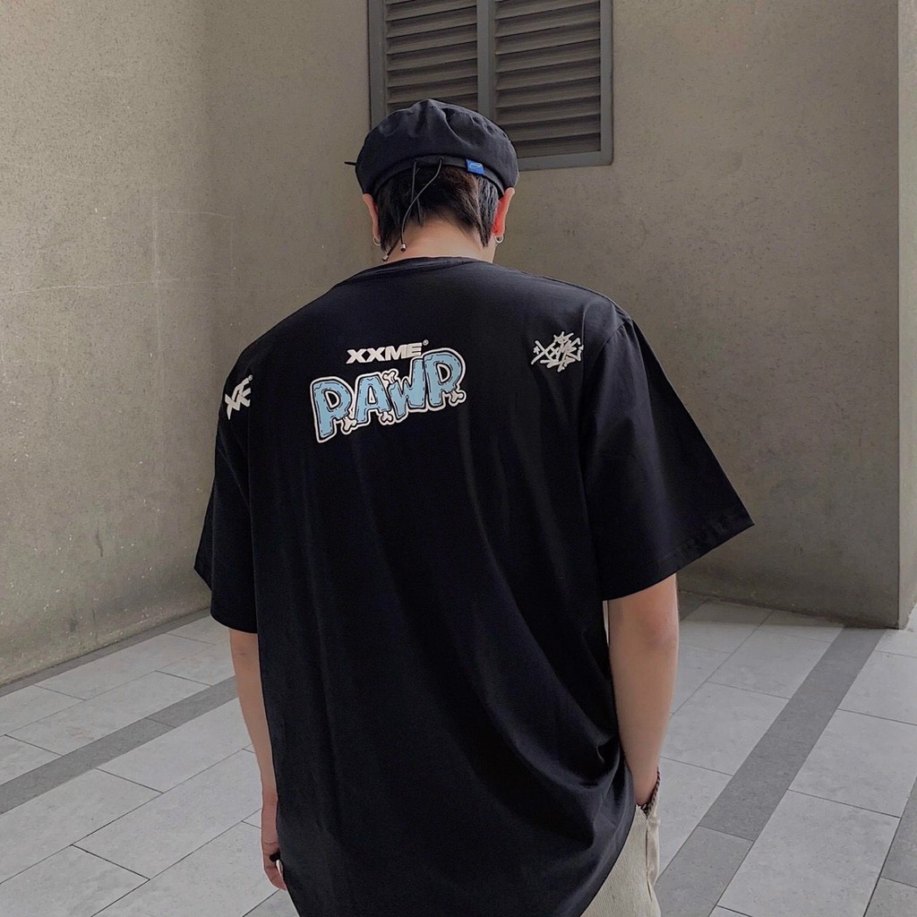 Áo thun dáng rộng tay lỡ nam nữ Unisex đẹp hàng cao cấp chất vải mềm mịn hình khủng long paw | BigBuy360 - bigbuy360.vn