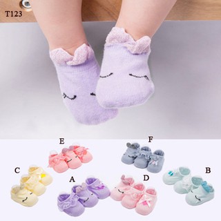 Set 3 đôi tất chân đính nơ xinh cho bé - T123