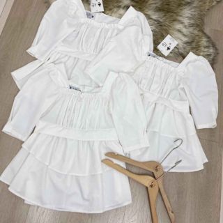 Áo sơ mi thô trắng kiểu tay lỡ cực xinh cho nữ - kèm ảnh thật